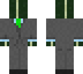 dried kelp block in a suit