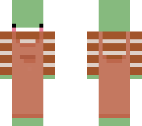 frog in dungarees