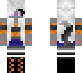gray/black wolf girl - halloween edition