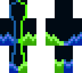 green and blue warlock