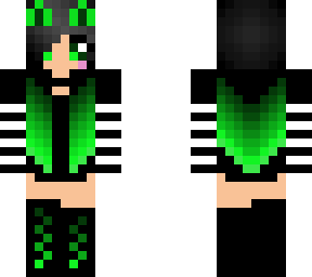 green ivy cat girl