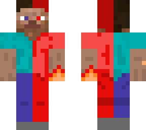 half fire steve