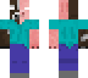 herobrine cow/pig