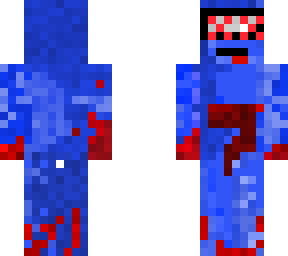i am totally dead blue among us skin