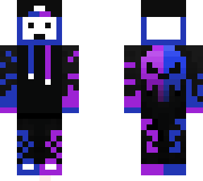 jarvis the robot bot purple and blue