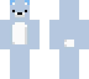 light blue bear