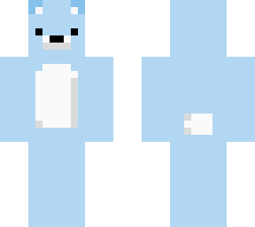 light blue bear