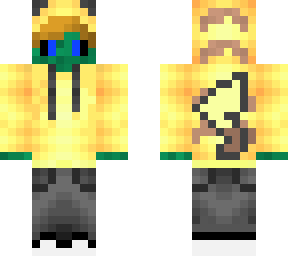 me with pikachu costume