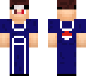 mineluke otaku skin