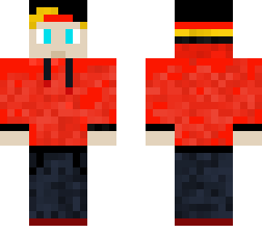 my upgraded minecraft skin