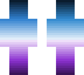 ombre from blue to purple