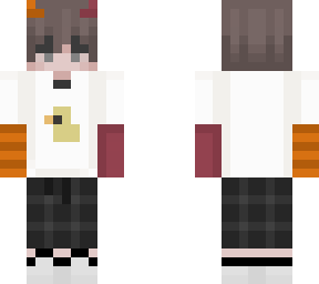 orange/red boy with duck  ! this is not my skin i just edited a lil bit!
