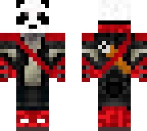panda with red pattern 3.0