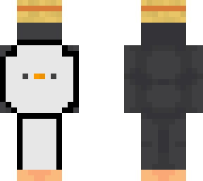 penguin dream with straw hat