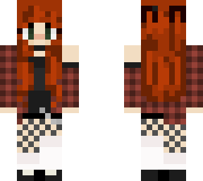 plaid girl