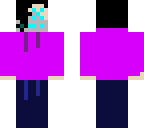 purple cyborg