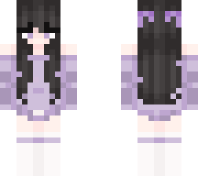purple girl