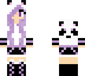 purple panda girl (not mine i edited it)