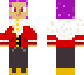 purple royal cape