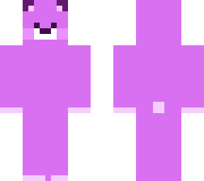 purple teddy bear!