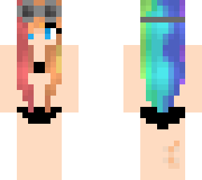rainbow bikini