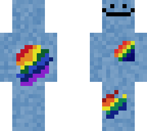rainbow cloud hole