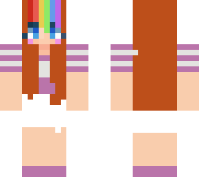 rainbow girl