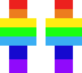 rainbow skin