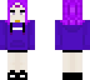 raven in a hoodie