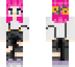 re dyed my hair so i changed up my main skin!