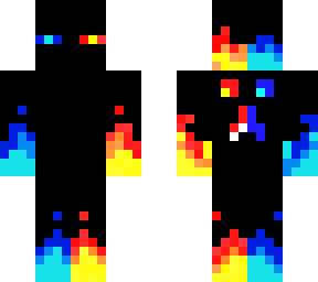 red and blue fire endermen (updated)