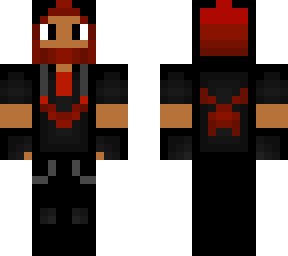 red angry creeper-back gamer