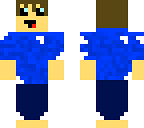 shiny blue guy