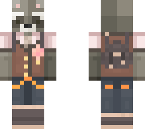 steampunk raccoon