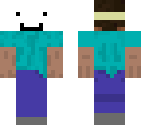 steve wearing dream's mask
