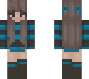teal stripes