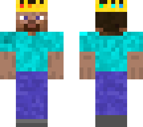 touched up steve. crown is removable