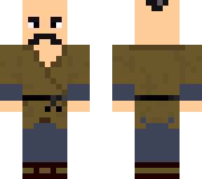 traditional male villager japanese brown 1d