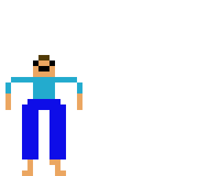 weird man