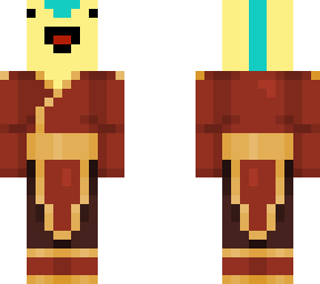 aang in fire uniform