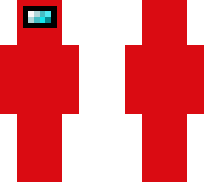 among us character (red)