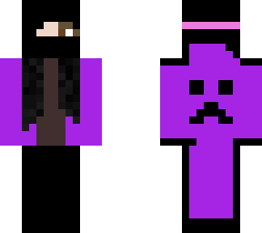 beautiful purple ninja skin