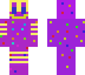 birthday blacklight puppet