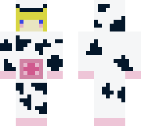 blonde cow