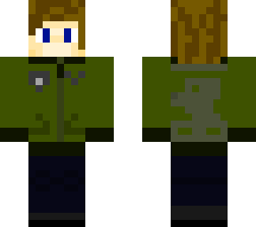 blonde in a mgsv bomber