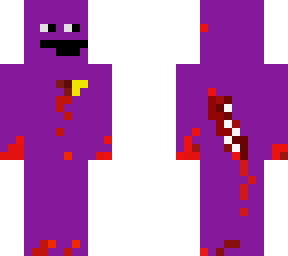 bloody purple guy