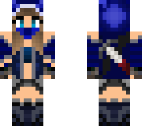 blue assassin chick
