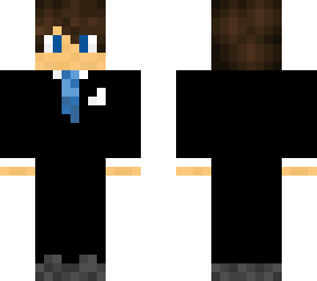 boy suit brown hair
