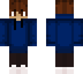 boy with dark blue hoodie