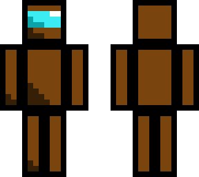brown, blank crewmate